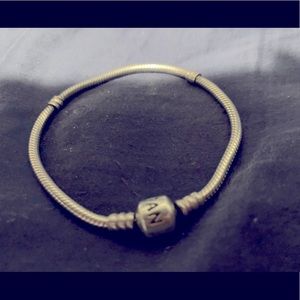 Pandora barrel clasp snake bracelet